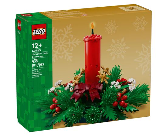 Конструктор LEGO Iconic Декор для рождественского стола (40743) Конструктор LEGO Iconic Декор для рождественского стола (40743)