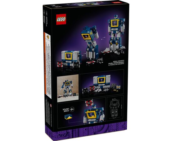 Конструктор LEGO Icons Transformers: Саундвейв (10358), зображення 8 Конструктор LEGO Icons Transformers: Саундвейв (10358), зображення 8