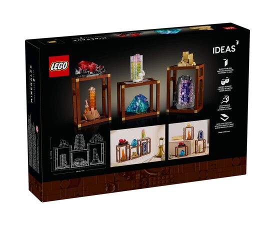 Конструктор LEGO Ideas Колекція мінералів (21362), зображення 6 Конструктор LEGO Ideas Колекція мінералів (21362), зображення 6