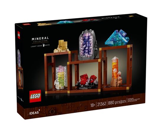Конструктор LEGO Ideas Колекція мінералів (21362) Конструктор LEGO Ideas Колекція мінералів (21362)