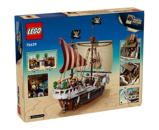 Конструктор LEGO One Piece Піратський корабель «Всюдихідний Меррі» (75639-), зображення 8 Конструктор LEGO One Piece Піратський корабель «Всюдихідний Меррі» (75639-), зображення 8