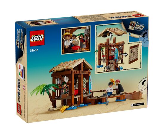 Конструктор LEGO One Piece Хатина у Селищі Вітряків (75636-), зображення 6 Конструктор LEGO One Piece Хатина у Селищі Вітряків (75636-), зображення 6