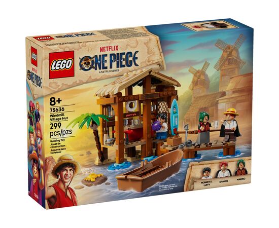Конструктор LEGO One Piece Хатина у Селищі Вітряків (75636-) Конструктор LEGO One Piece Хатина у Селищі Вітряків (75636-)