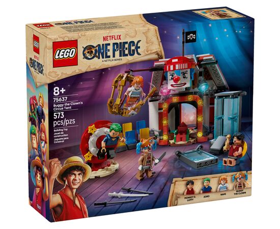 Конструктор LEGO One Piece Цирковий намет клоуна Баґґі (75637-) Конструктор LEGO One Piece Цирковий намет клоуна Баґґі (75637-)