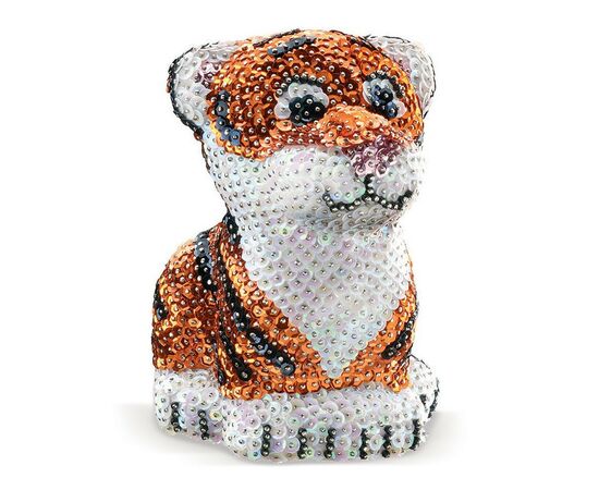 Набор для творчества Sequin Art 3D Tiger (SA1122), изображение 2