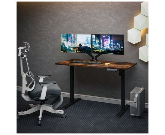 Компьютерный стол Mealux PowerDesk Energy Antique з електрорегулюванням висоти (EVO-201 Energy A/B), изображение 5 Компьютерный стол Mealux PowerDesk Energy Antique з електрорегулюванням висоти (EVO-201 Energy A/B), изображение 5