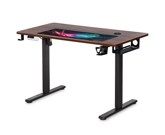Компьютерный стол Mealux PowerDesk Energy Walnut з електрорегулюванням висоти (EVO-201 Energy Walnut/B)