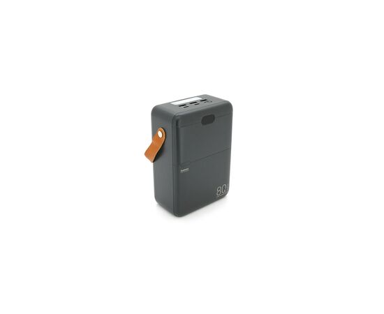 Батарея универсальная Remax 80000mAh, PD, QC/27W+22.5W, 3*USB, Type-C, Black (RPP-118) Батарея универсальная Remax 80000mAh, PD, QC/27W+22.5W, 3*USB, Type-C, Black (RPP-118)