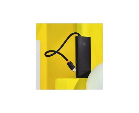 Концентратор Baseus USB-C 5-in-1 HDMI + 3xUSB 3.0 + PD black (WKQX040001), изображение 7 Концентратор Baseus USB-C 5-in-1 HDMI + 3xUSB 3.0 + PD black (WKQX040001), изображение 7