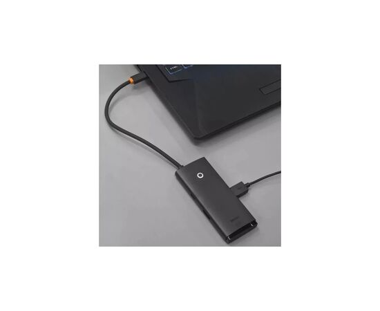 Концентратор Baseus USB-C 5-in-1 HDMI + 3xUSB 3.0 + PD black (WKQX040001), изображение 8 Концентратор Baseus USB-C 5-in-1 HDMI + 3xUSB 3.0 + PD black (WKQX040001), изображение 8