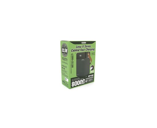Батарея универсальная Remax 80000mAh, 20W, 3*USB+Type-C+Lighting, Black (RPP-566), изображение 3 Батарея универсальная Remax 80000mAh, 20W, 3*USB+Type-C+Lighting, Black (RPP-566), изображение 3