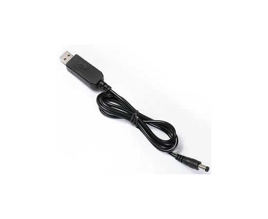 Кабель питания USB to DC5.5*2.1 5V to 12V 1.0m Value (S1016), изображение 2 Кабель питания USB to DC5.5*2.1 5V to 12V 1.0m Value (S1016), изображение 2