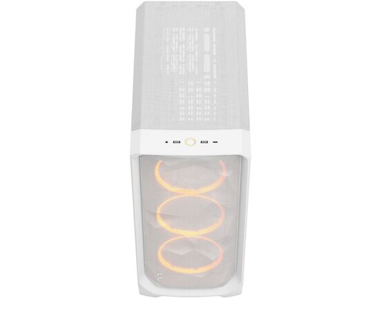 Корпус Fractal Design Meshify 3 White RGB TG CT (FD-C-MES3A-07), изображение 3 Корпус Fractal Design Meshify 3 White RGB TG CT (FD-C-MES3A-07), изображение 3