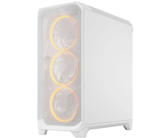 Корпус Fractal Design Meshify 3 White RGB TG CT (FD-C-MES3A-07), изображение 4 Корпус Fractal Design Meshify 3 White RGB TG CT (FD-C-MES3A-07), изображение 4