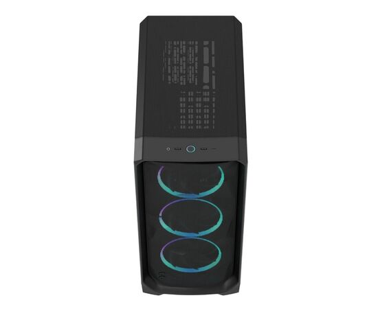 Корпус Fractal Design Meshify 3 Black RGB TG LT (FD-C-MES3A-06), зображення 3 Корпус Fractal Design Meshify 3 Black RGB TG LT (FD-C-MES3A-06), зображення 3
