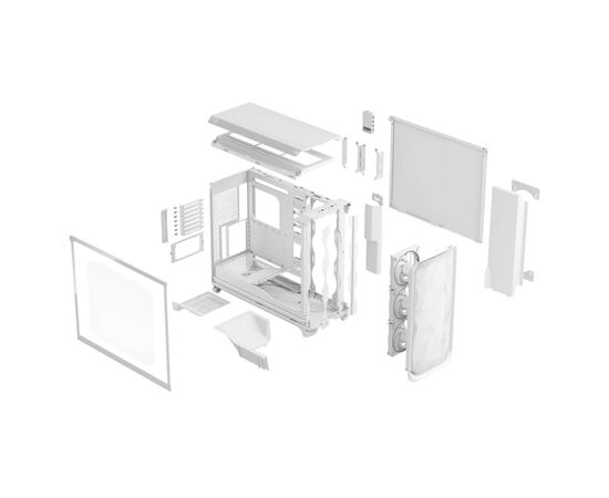 Корпус Fractal Design Meshify 3 XL Ambience Pro RWTG (FD-C-MES3X-05), изображение 11 Корпус Fractal Design Meshify 3 XL Ambience Pro RWTG (FD-C-MES3X-05), изображение 11