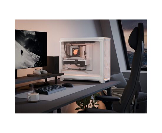 Корпус Fractal Design Meshify 3 XL White RGB TG CT (FD-C-MES3X-06), изображение 12 Корпус Fractal Design Meshify 3 XL White RGB TG CT (FD-C-MES3X-06), изображение 12