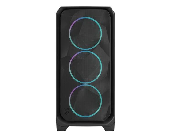 Корпус Fractal Design Meshify 3 XL Black RGB TG LT (FD-C-MES3X-04), изображение 2 Корпус Fractal Design Meshify 3 XL Black RGB TG LT (FD-C-MES3X-04), изображение 2