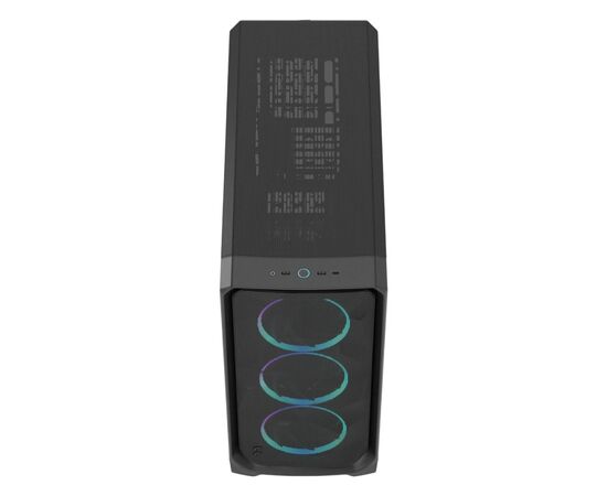 Корпус Fractal Design Meshify 3 XL Black RGB TG LT (FD-C-MES3X-04), изображение 3 Корпус Fractal Design Meshify 3 XL Black RGB TG LT (FD-C-MES3X-04), изображение 3