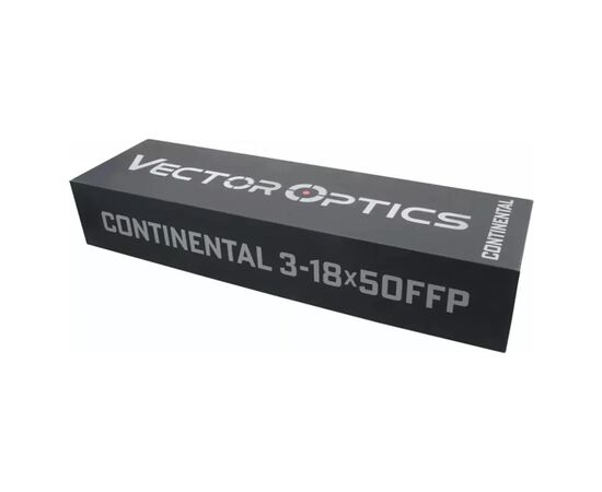 Оптический прицел Vector Optics Continental 3-18x50 (34 мм) illum. FFP VCT-34 (SCFF-28), изображение 10 Оптический прицел Vector Optics Continental 3-18x50 (34 мм) illum. FFP VCT-34 (SCFF-28), изображение 10