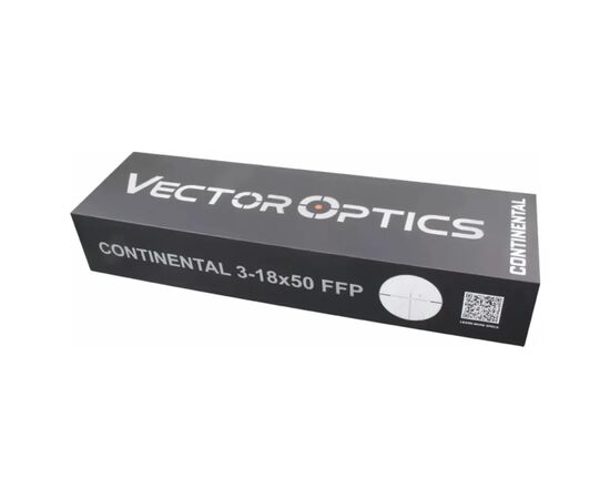 Оптический прицел Vector Optics Continental 3-18x50 (34mm) illum. FFP VEC-MBR (SCFF-43), изображение 7 Оптический прицел Vector Optics Continental 3-18x50 (34mm) illum. FFP VEC-MBR (SCFF-43), изображение 7