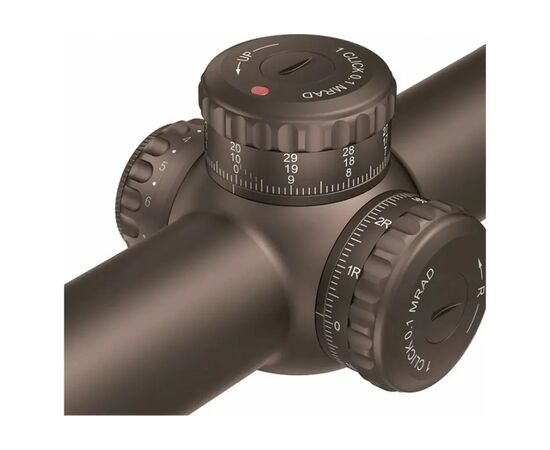 Оптический прицел Vector Optics Continental X10 1-10x28 (34 мм) ED FFP illum. VET-CTR FDE (SCFF-68), изображение 4 Оптический прицел Vector Optics Continental X10 1-10x28 (34 мм) ED FFP illum. VET-CTR FDE (SCFF-68), изображение 4