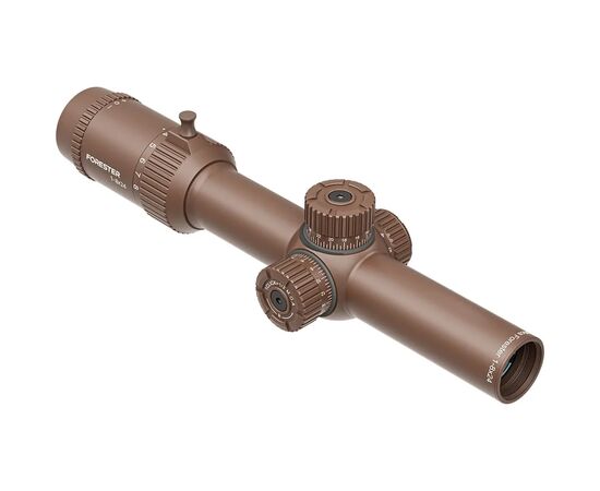 Оптический прицел Vector Optics Forester 1-8X24 (30 мм) illum. SFP Coyote FDE Etched Glass (SCOC-39), изображение 3 Оптический прицел Vector Optics Forester 1-8X24 (30 мм) illum. SFP Coyote FDE Etched Glass (SCOC-39), изображение 3