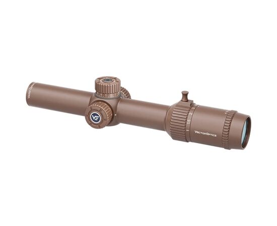 Оптический прицел Vector Optics Forester 1-8X24 (30 мм) illum. SFP Coyote FDE Etched Glass (SCOC-39), изображение 4 Оптический прицел Vector Optics Forester 1-8X24 (30 мм) illum. SFP Coyote FDE Etched Glass (SCOC-39), изображение 4