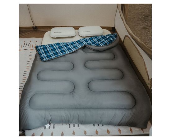 Спальный мешок Naturehike з капюшоном Clear Sky CNK2450WS042, сірий (6927595792049), изображение 3