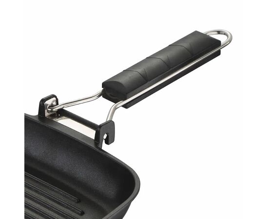 Сковорода Bergner Bbq lovers, гриль 24x24 см (BGEU-1101), изображение 5 Сковорода Bergner Bbq lovers, гриль 24x24 см (BGEU-1101), изображение 5