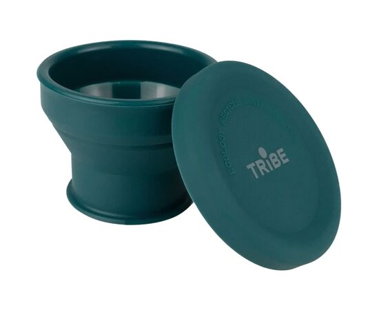 Чашка туристическая Tribe Collapsible Shot 90 мл з кришкою, ocean (T-FF-0030-ocean) Чашка туристическая Tribe Collapsible Shot 90 мл з кришкою, ocean (T-FF-0030-ocean)