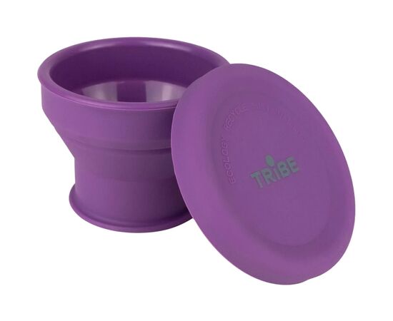 Чашка туристическая Tribe Collapsible Shot 90 мл з кришкою, plum (T-FF-0030-plum) Чашка туристическая Tribe Collapsible Shot 90 мл з кришкою, plum (T-FF-0030-plum)