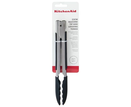 Щипцы кухонные KitchenAid Universal, 24 см, чорний (KQG203OHOBE), изображение 8 Щипцы кухонные KitchenAid Universal, 24 см, чорний (KQG203OHOBE), изображение 8