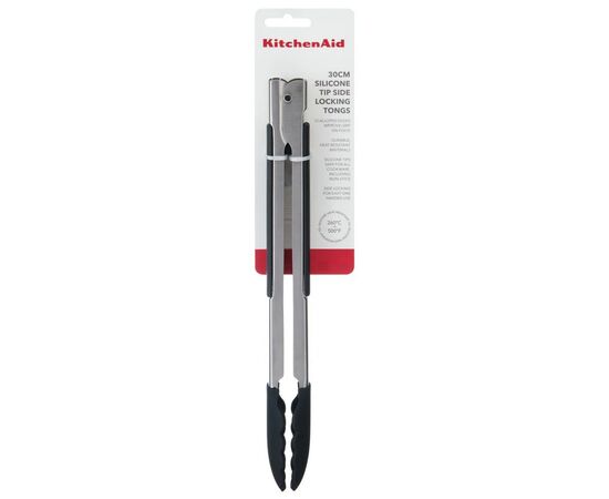 Щипцы кухонные KitchenAid Universal, 30,9 см, чорний (KQG205OHOBE), изображение 7 Щипцы кухонные KitchenAid Universal, 30,9 см, чорний (KQG205OHOBE), изображение 7