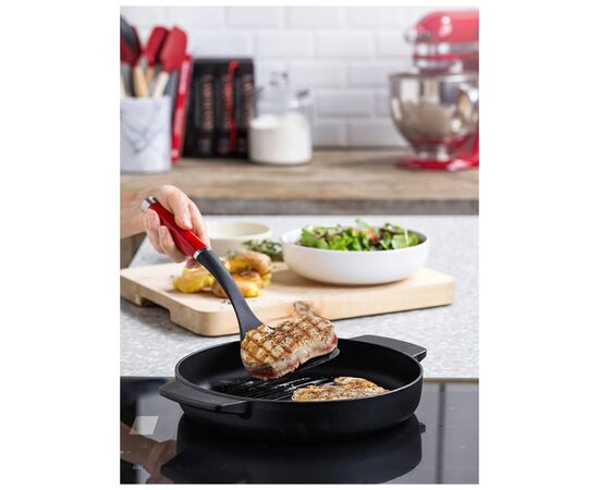 Сковорода KitchenAid Matte Oven-to-table гриль 26 см (CC004600-001), изображение 2 Сковорода KitchenAid Matte Oven-to-table гриль 26 см (CC004600-001), изображение 2