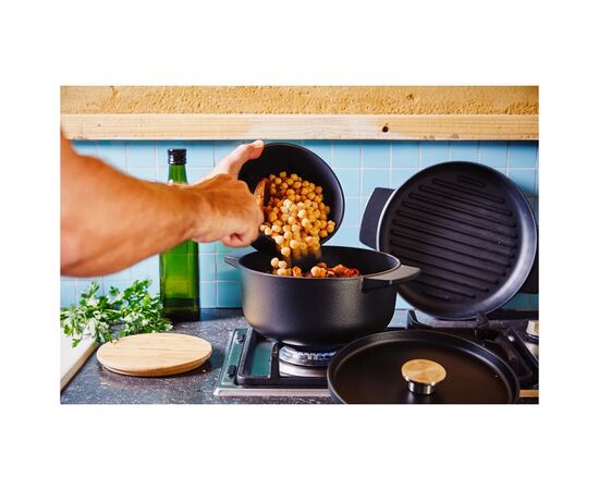 Сковорода KitchenAid Matte Oven-to-table гриль 26 см (CC004600-001), изображение 9 Сковорода KitchenAid Matte Oven-to-table гриль 26 см (CC004600-001), изображение 9