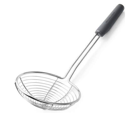 Шумовка KitchenAid Coreline, 37,3 см, сірий (KAS010OHCGG), изображение 2 Шумовка KitchenAid Coreline, 37,3 см, сірий (KAS010OHCGG), изображение 2