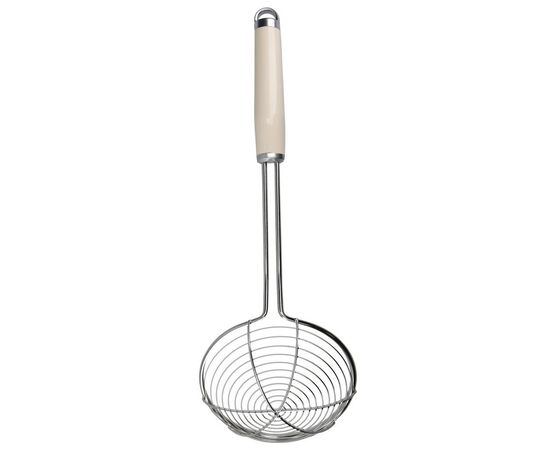 Шумовка KitchenAid Coreline, 38,1 см, кремовий (KAG010OHACE), изображение 3 Шумовка KitchenAid Coreline, 38,1 см, кремовий (KAG010OHACE), изображение 3