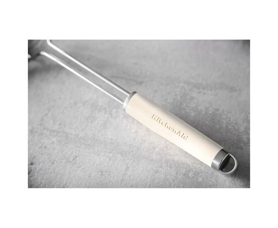 Шумовка KitchenAid Coreline, 38,1 см, кремовий (KAG010OHACE), изображение 9 Шумовка KitchenAid Coreline, 38,1 см, кремовий (KAG010OHACE), изображение 9