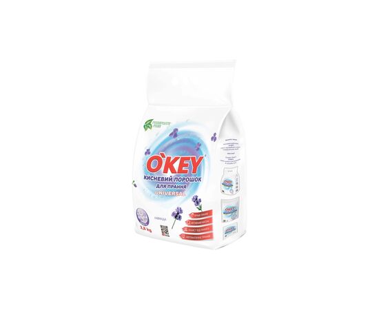 Стиральный порошок O'KEY Universal Кислородный Лаванда 2.8 кг (4820049384840) Стиральный порошок O'KEY Universal Кислородный Лаванда 2.8 кг (4820049384840)