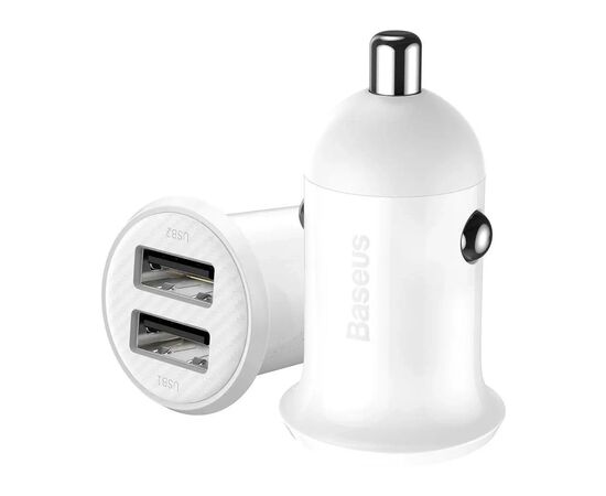 Зарядное устройство Baseus 2xUSB 24W Grain Pro (CCALLP-02), изображение 4