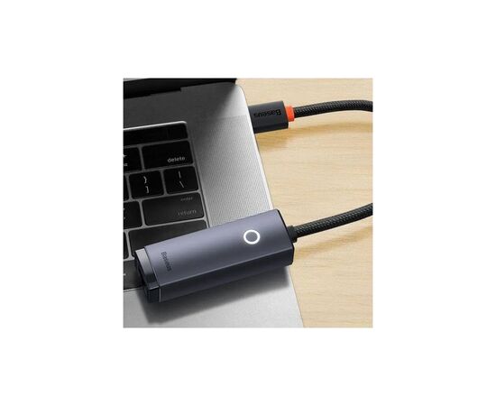 Адаптер USB-C to RJ45 Ethernet 1000Mbps Lite Series Baseus (WKQX000313), изображение 10 Адаптер USB-C to RJ45 Ethernet 1000Mbps Lite Series Baseus (WKQX000313), изображение 10