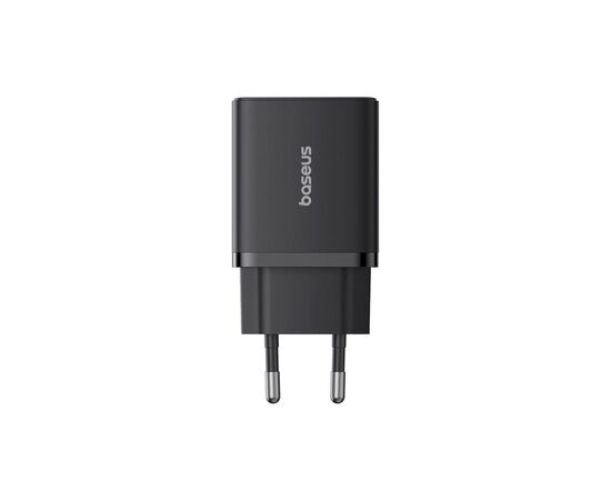 Зарядное устройство Baseus 1xUSB-C 30W + 1xUSB black (P10111404113-00), изображение 2