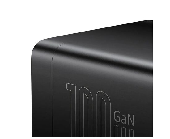 Зарядное устройство Baseus AC + 2xUSB-C 100W + 2xUSB + cable USB-C to USB-C 100W 1.0m black (PSZM000401), изображение 6