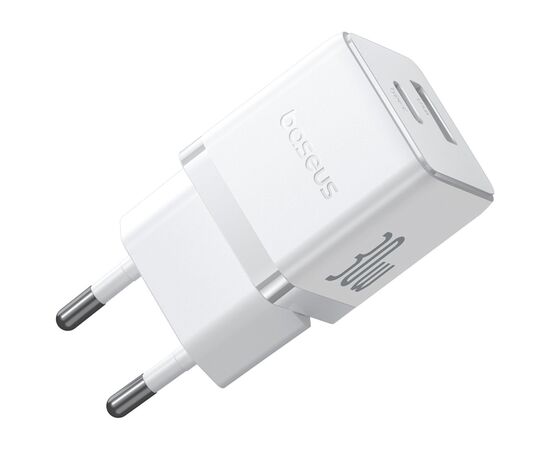 Зарядний пристрій Baseus 1xUSB-C 30W + 1xUSB white (P1011160A213-00), зображення 3 Зарядний пристрій Baseus 1xUSB-C 30W + 1xUSB white (P1011160A213-00), зображення 3
