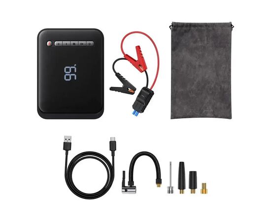 Пуско зарядний пристрій Baseus Super Energy 2-in-1 Jump Starter1000ABlack (CGCN000001), зображення 5 Пуско зарядний пристрій Baseus Super Energy 2-in-1 Jump Starter1000ABlack (CGCN000001), зображення 5