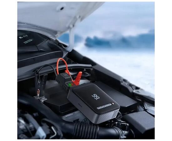 Пуско зарядний пристрій Baseus Super Energy 2-in-1 Jump Starter1000ABlack (CGCN000001), зображення 8 Пуско зарядний пристрій Baseus Super Energy 2-in-1 Jump Starter1000ABlack (CGCN000001), зображення 8