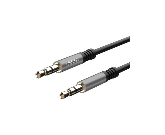 Кабель мультимедийный 3.5mm M to 3.5mm M 1.0m NB121 black XO (6920680864591) Кабель мультимедийный 3.5mm M to 3.5mm M 1.0m NB121 black XO (6920680864591)