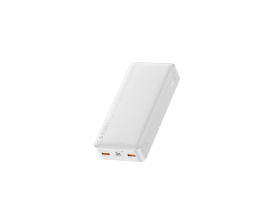 Батарея универсальная Baseus Bipow 20000mAh, Input(microUSB,Type-C), Output(2хUSB,Type-C), White (PPBD20K), изображение 4 Батарея универсальная Baseus Bipow 20000mAh, Input(microUSB,Type-C), Output(2хUSB,Type-C), White (PPBD20K), изображение 4