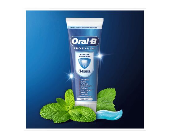 Зубна паста Oral-B Pro-Expert Глибоке очищення 75 мл (8700216106733), зображення 4 Зубна паста Oral-B Pro-Expert Глибоке очищення 75 мл (8700216106733), зображення 4